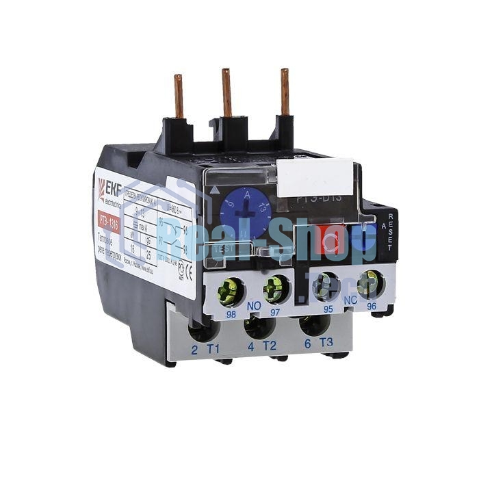 Реле тепловое РТЭ 1316 9-13А EKF rel-1316-9-13