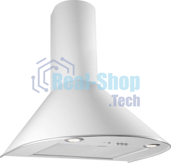 Вытяжка каминная Elikor DE6534WS белый/серебро, 60 см, 430 куб. м/ч, 55 дБ
