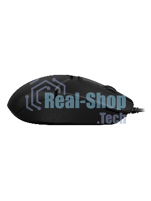 Мышь проводная A4Tech Fstyler FM12S черный, 1200 dpi, USB, кнопки - 3