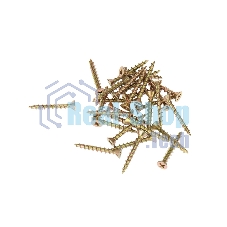 Саморез оконный Kranz острый, 4.1х30, желтый цинк, упаковка поставщика (10 000 шт.)