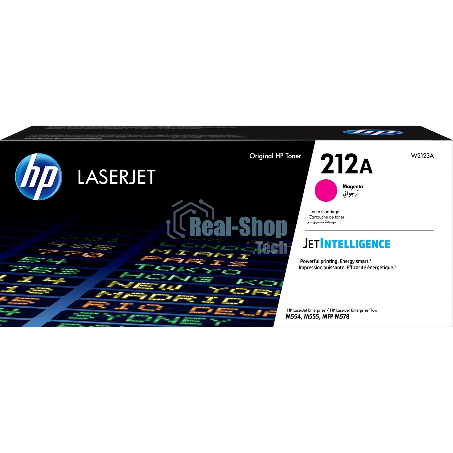 Картридж лазерный Cartridge HP 212A для CLJ Enterprise M554/M555/M578, пурпурный (4 500 стр.)