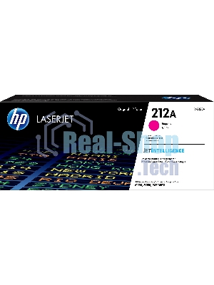 Картридж лазерный Cartridge HP 212A для CLJ Enterprise M554/M555/M578, пурпурный (4 500 стр.)