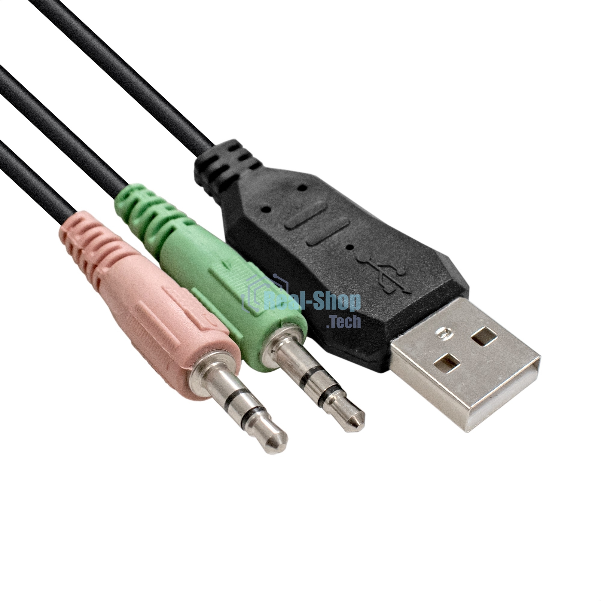 Гарнитура проводная полноразмерная игровая с микрофоном (гарнитура) ExeGate Gaming HS-520G (USB, 2x3.5мм, динамик 40мм, 20-20000Гц, длина кабеля 2.5м, регулировка громкости, RGb подсветка)