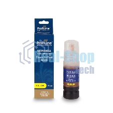 Чернила ProfiLine для принтеров Epson EcoTank 1810/2700/2710/2711/2712/2714/2715/2720/2726/2750/2810/2811/2812/2814/2815/2820/2821/2826/L3110/3111/3150/3160/3750/4156/L4150/4160/4700/4750/4800/6160/6170/6190/L6176/7700/7750/7160/7180/L7188/8500/8550/14150 на водной основе type-2 Yellow 70 мл
