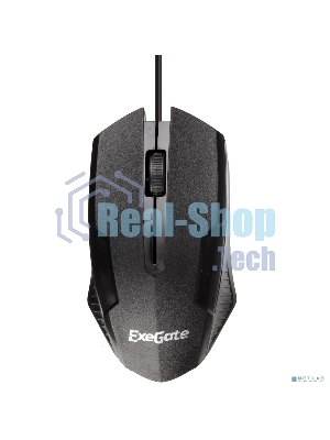 Мышь проводная ExeGate Professional Standard SH-9025L2 черный, 1000 dpi, USB, кнопки - 3