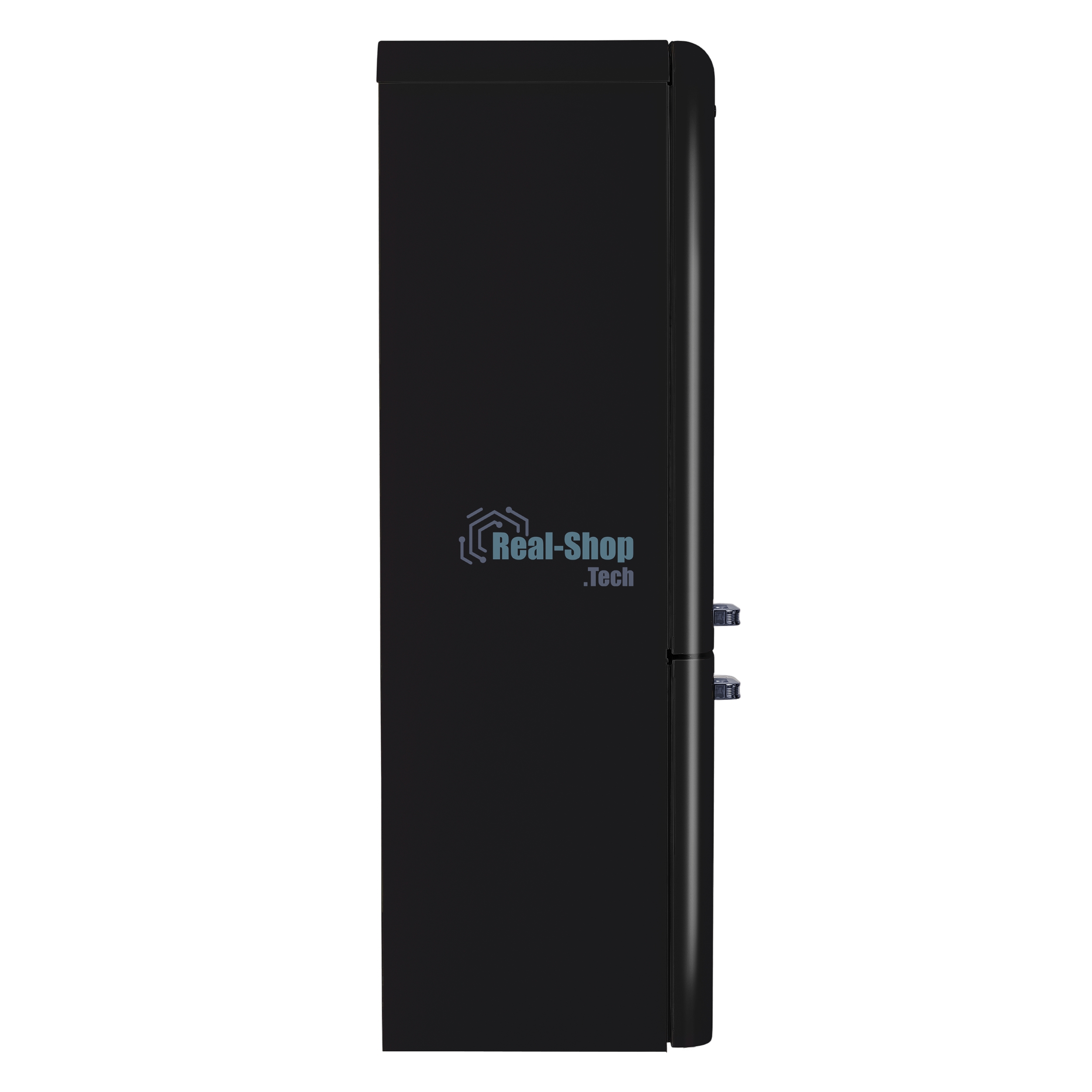 Холодильник Maunfeld MFF186NFRB черныйдвухкамерный 181/71л морозилка снизу