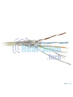 Кабель витая пара Rexant SFTP 4PR 24AWG, cat.5e, наружный (OUTDOOR), бухта 305 м