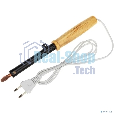 Паяльник Rexant ЭПСН 220В 80Вт дерев. ручка ПД