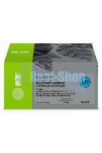 Картридж струйный Cactus CS-C8719 № 177XL черный (38 мл) для HP PhotoSmart 3100, 3210, 3213, 3310, 3313, C5183, C6100, C6183, C6200, C6283, C7183, C7200, C7280, C7283, C8183, D7100, D7160, D7300, D7363, D7463