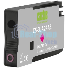 Картридж струйный Cactus CS-3JA24AE 963 пурпурный пигментный (11 мл) для HP OfficeJet 9010/9012/9013/9014/9015/9016/9019/9020/9025