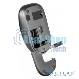 Мышь беспроводная Defender Wave MM-995 серебристый, 1600 dpi, радиоканал, USB, кнопки - 4