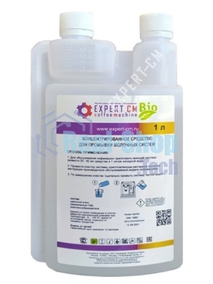 Жидкость для очистки молочных систем EXPERT-CM Bio, флакон с дозатором 1л