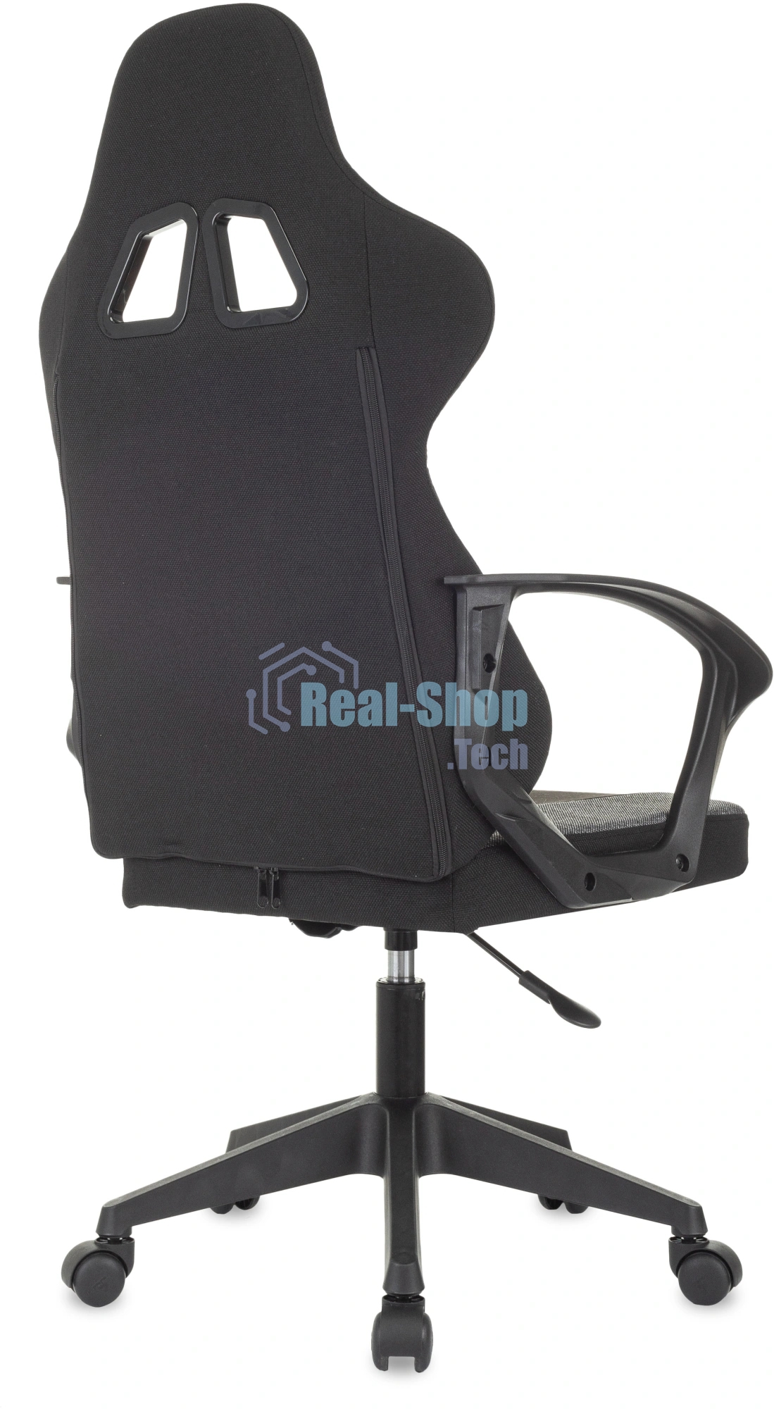 Кресло игровое Zombie Carry черный/серый, крестов. пластик