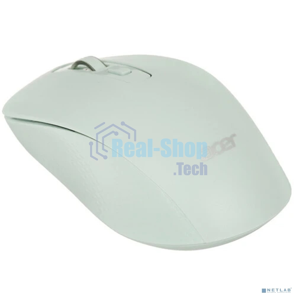 Мышь беспроводная Acer OMR309 зеленый, 1600 dpi, радиоканал, USB, кнопки - 4