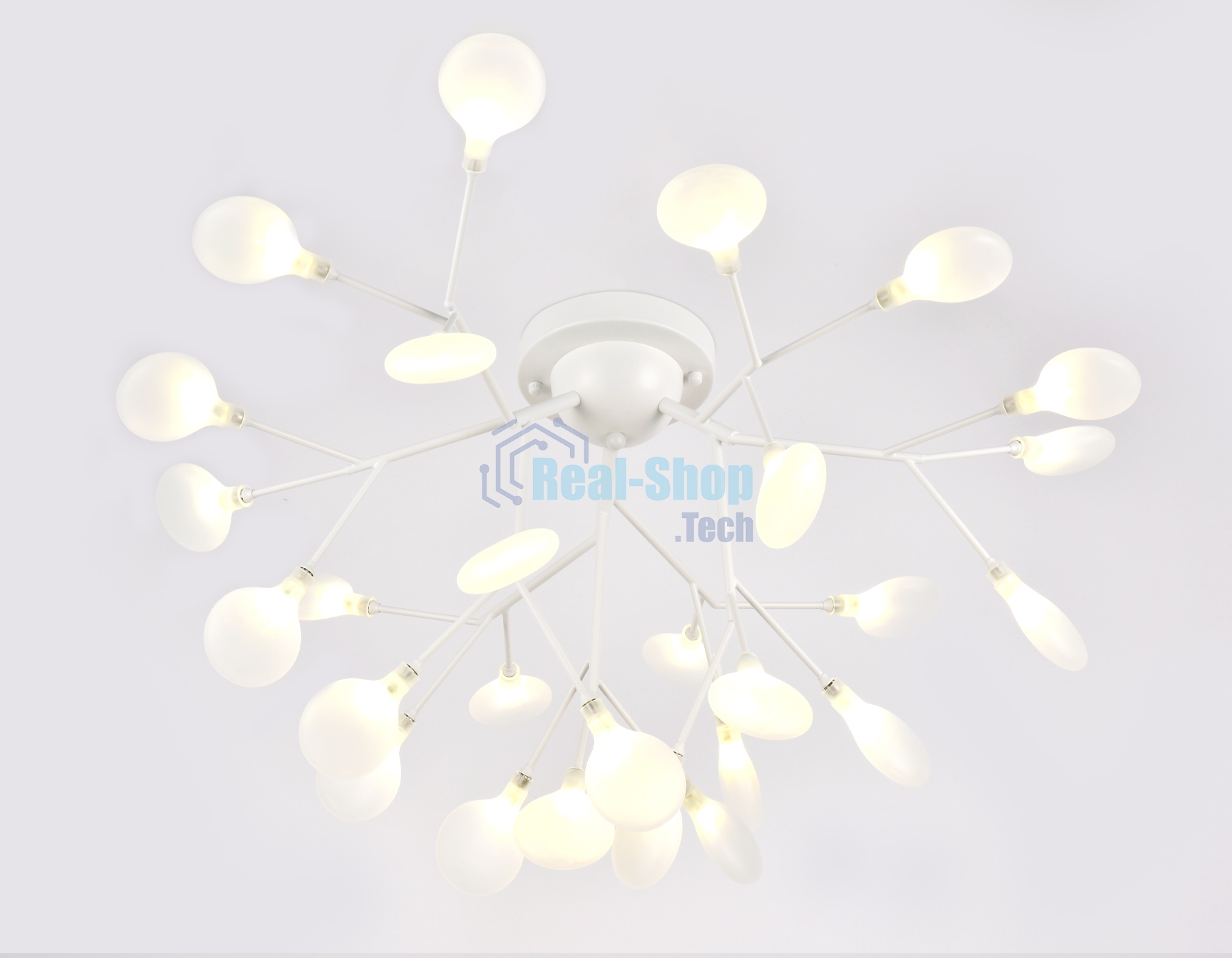 Светильник Ambrella light TR3011/27 WH/FR белый/матовый G4/27 max 20W D730*430