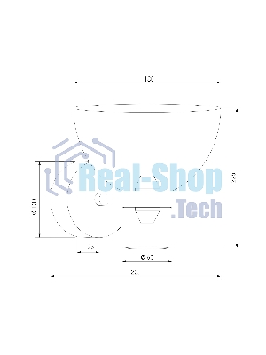 202053 LED / настенный светильник / латунь