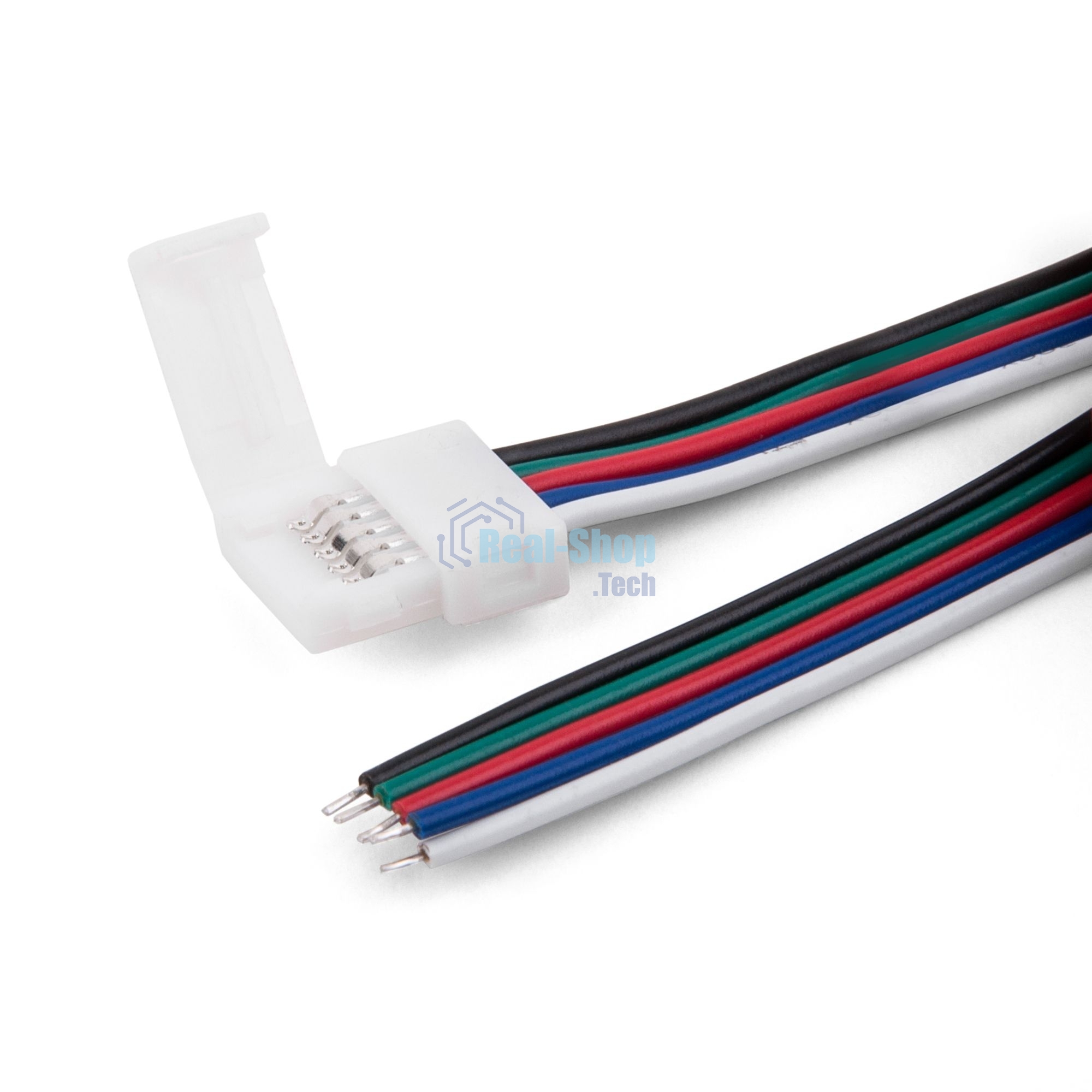 Коннектор для лент 5050+5050 24V 60Led 14,4W IP20 RGBW, 5050 24V 60Led 14,4W IP20 RGBW гибкий односторонний (10pkt)
