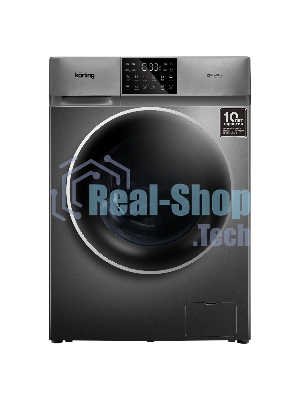 Стиральная машина Korting KWM 60DV1297 Gr серый, загрузка фронтальная 10 кг, 1200 об/мин, класс A+++
