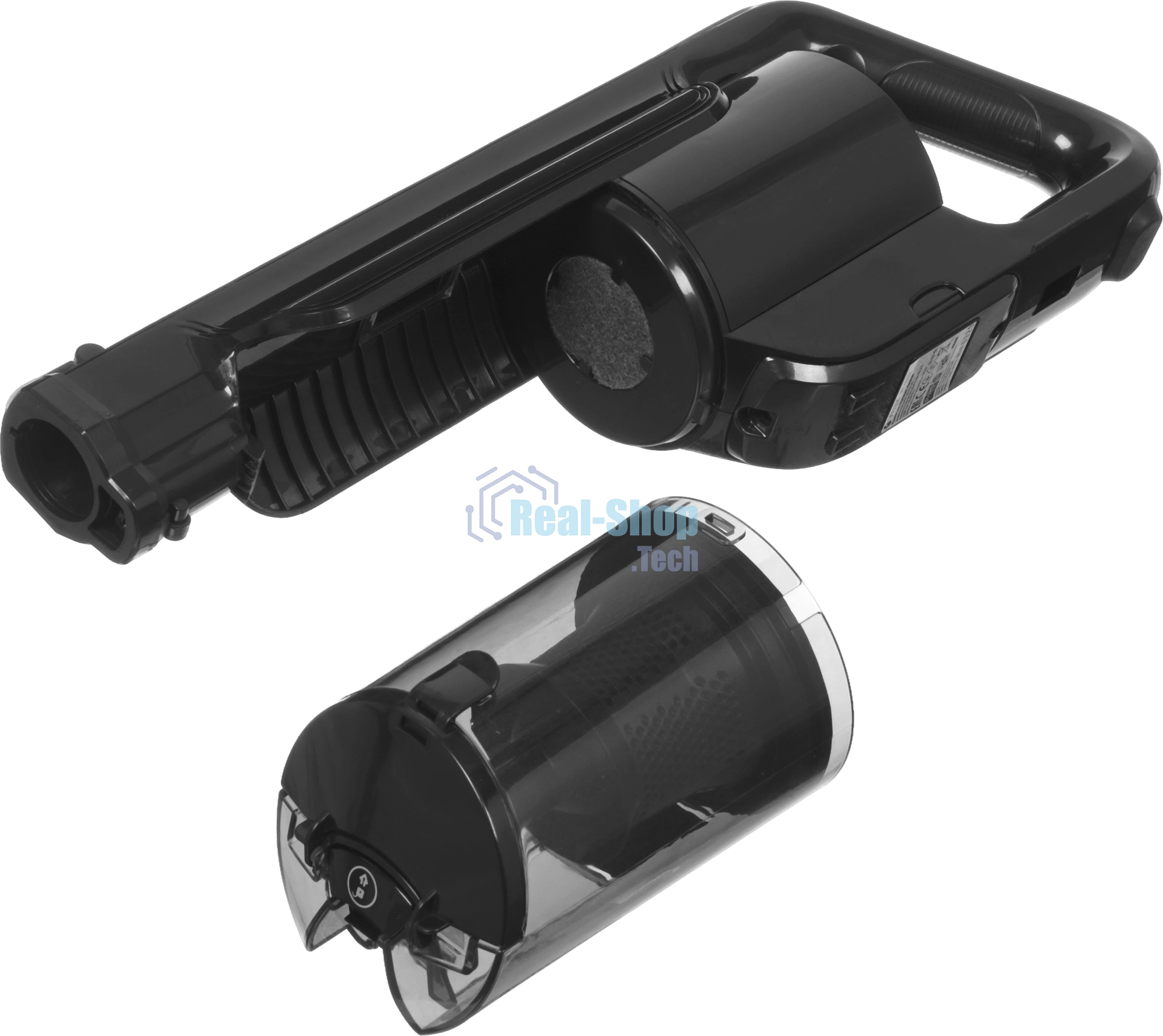 Пылесос вертикальный Vitek Midnight VT-1832 черный/серебристый, питание от аккумулятора, 120 Вт, уборка сухая, пылесборник 0.4 л, работа от АКБ max 35 мин