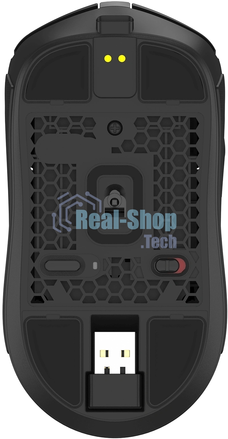 Мышь беспроводная/проводная A4tech Bloody R77UltraDock черный, 20000 dpi, USB Type-A, радиоканал, кнопки - 5
