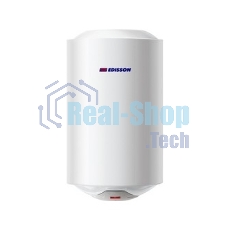 Водонагреватель Edisson ER 100 V 100л, 1,5 кВт, 220В, время нагрева 2ч 35 мин, габариты 450х1050х460мм, внутр. бак эмаль. вес 27кг.