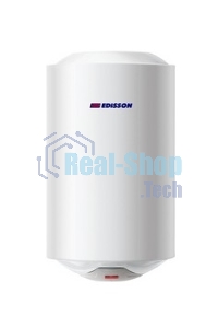 Водонагреватель Edisson ER 100 V 100л, 1,5 кВт, 220В, время нагрева 2ч 35 мин, габариты 450х1050х460мм, внутр. бак эмаль. вес 27кг.