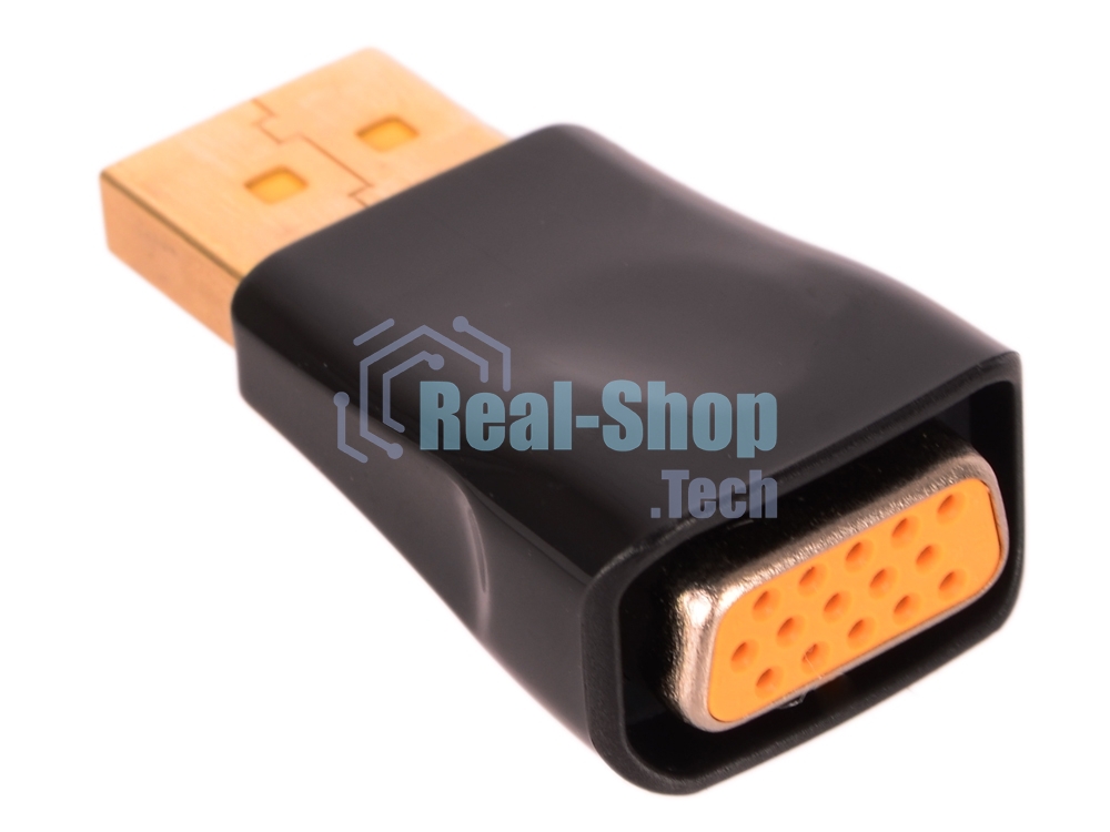 Переходник DisplayPort - VGA Cablexpert A-DPM-VGAF-01, 20M/15F, пакет