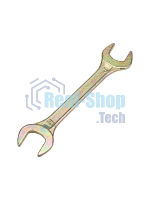 Ключ гаечный рожковый Rexant 20х22 мм, желтый цинк