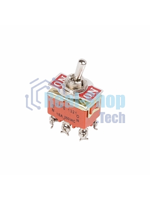 Тумблер Rexant 250V 15А (6c) ON-ON двухполюсный