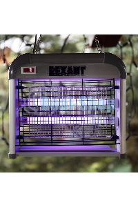 Антимоскитная лампа Rexant 2 х 6 Вт, 220 В (R60)