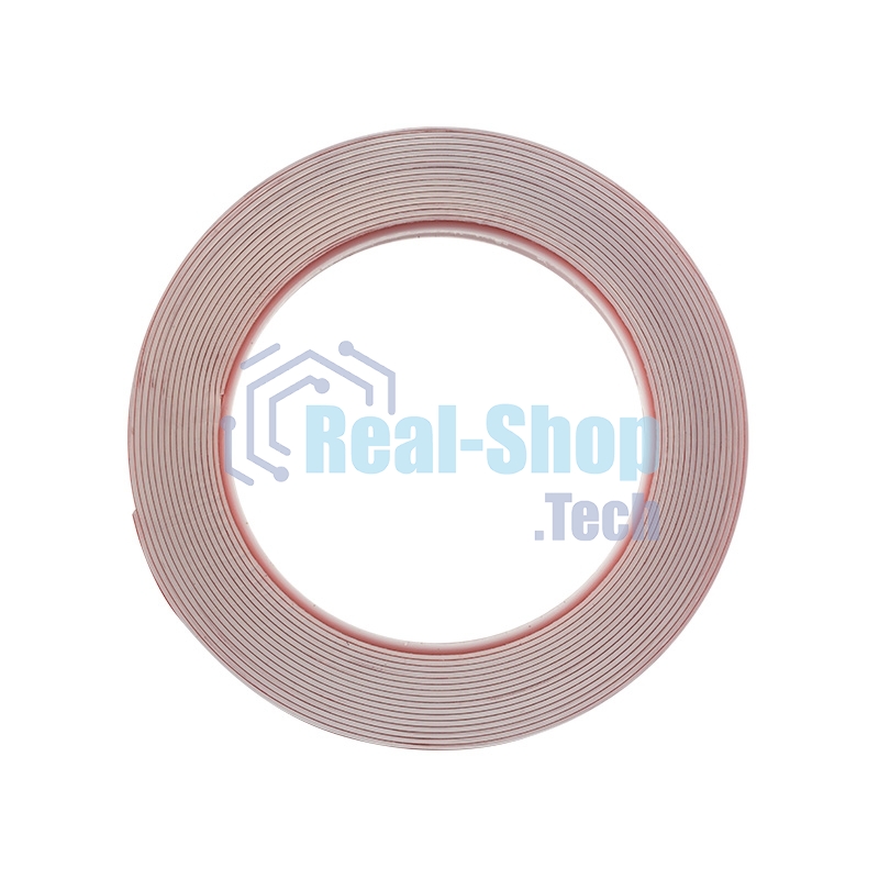 Двухсторонний скотч Rexant прозрачный 9 мм 5 м