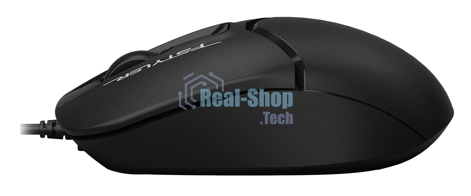 Мышь проводная A4Tech Fstyler FM12S черный, 1200 dpi, USB, кнопки - 3