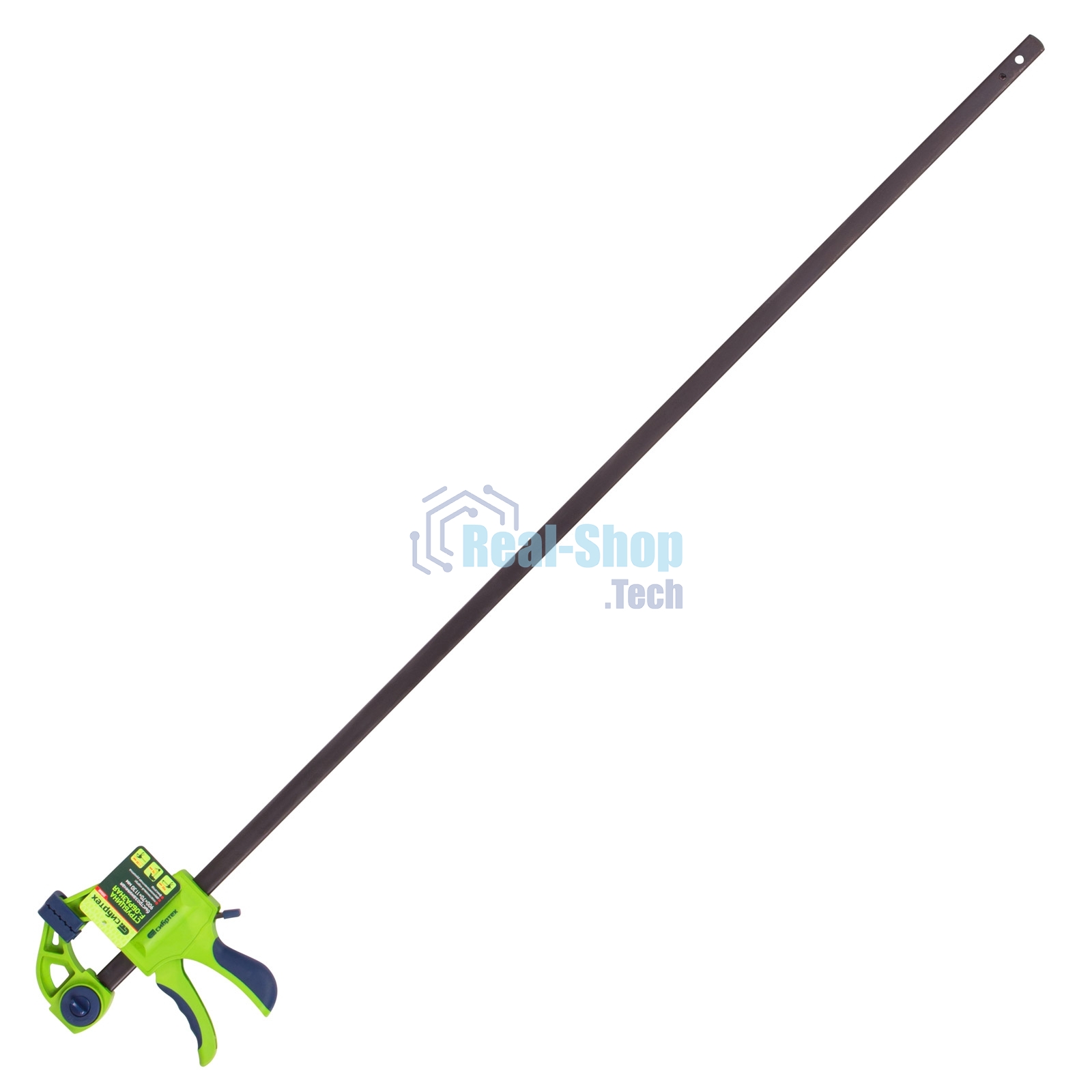 Струбцина Сибртех f-образная быстрозажимная 900 х 70 х 1130мм пластиковый корпус фиксатор дв