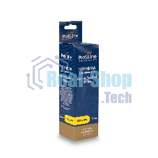 Чернила ProfiLine для принтеров Epson EcoTank 1810/2700/2710/2711/2712/2714/2715/2720/2726/2750/2810/2811/2812/2814/2815/2820/2821/2826/L3110/3111/3150/3160/3750/4156/L4150/4160/4700/4750/4800/6160/6170/6190/L6176/7700/7750/7160/7180/L7188/8500/8550/14150 на водной основе type-2 Yellow 70 мл
