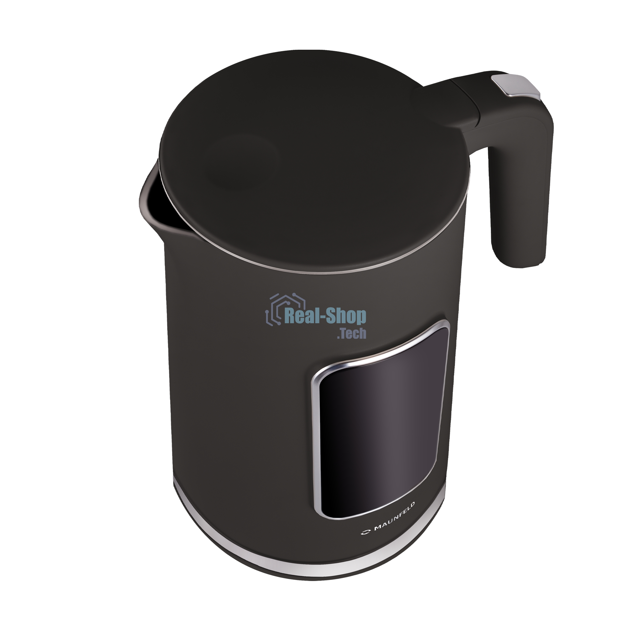 Чайник электрический Maunfeld MGK-635DBK черный, 1,7 л, 2200 Вт