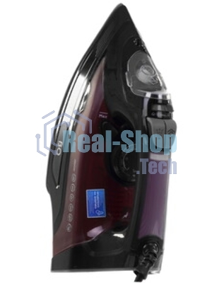 Утюг BQ SI1003 черный/винный/красный, 2600 Вт, 35 г/мин, 160 г/мин, 360 мл