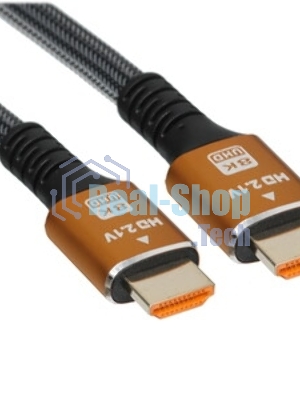 Кабель GoPower HDMI (M)-HDMI (M) 2.0M 00-00027311 серый