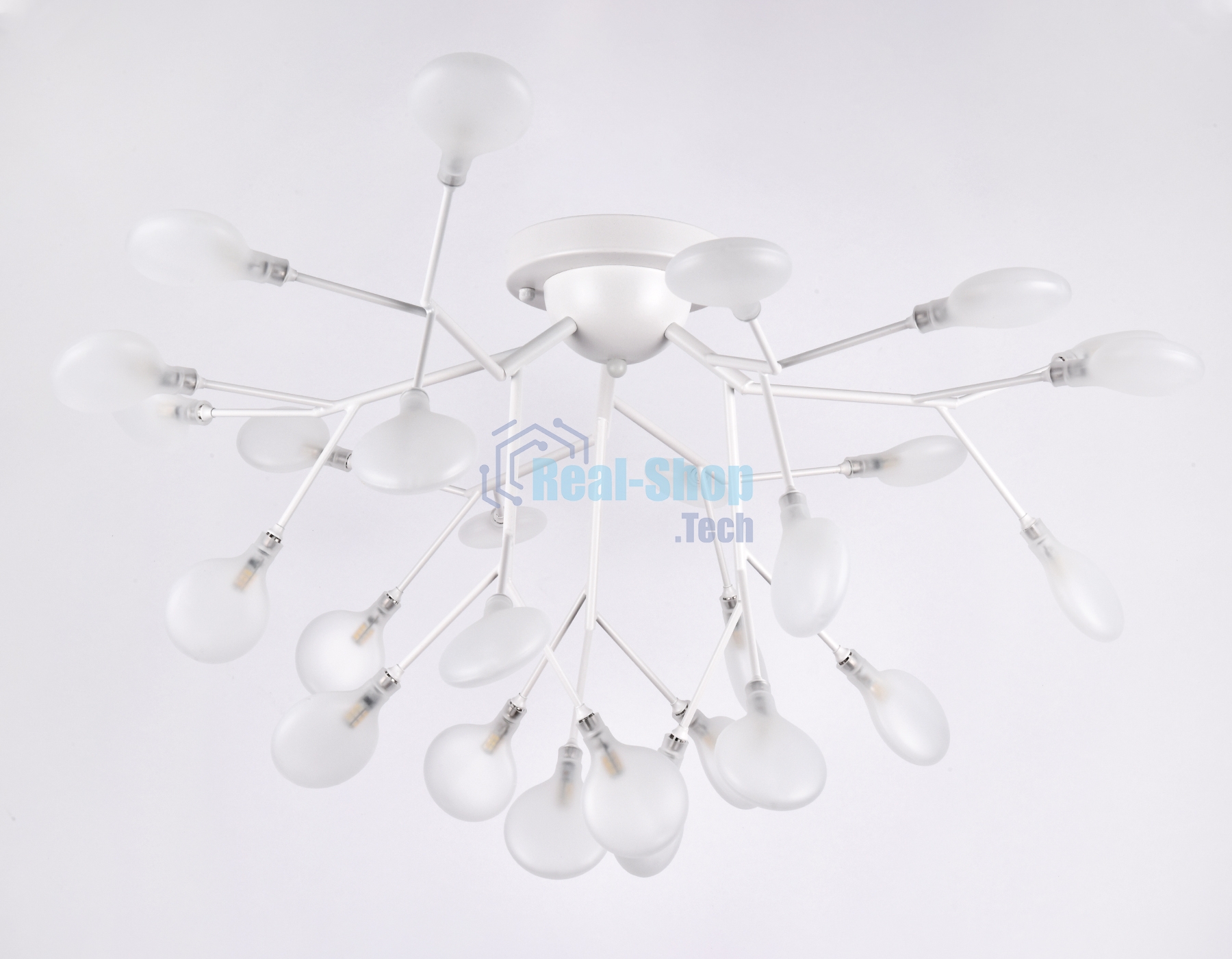 Светильник Ambrella light TR3011/27 WH/FR белый/матовый G4/27 max 20W D730*430