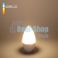 BLE1422 / Светодиодная лампа Свеча СD LED 6W 4200K E14
