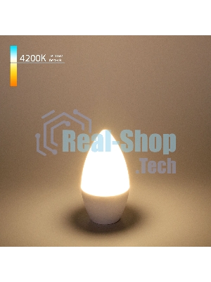 BLE1422 / Светодиодная лампа Свеча СD LED 6W 4200K E14