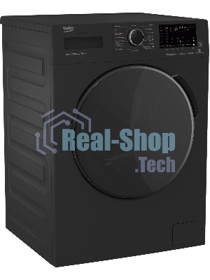 Стиральная машина Beko WSPE7H616A темно-серый, загрузка фронтальная 7,5 кг, 1200 об/мин., класс: А