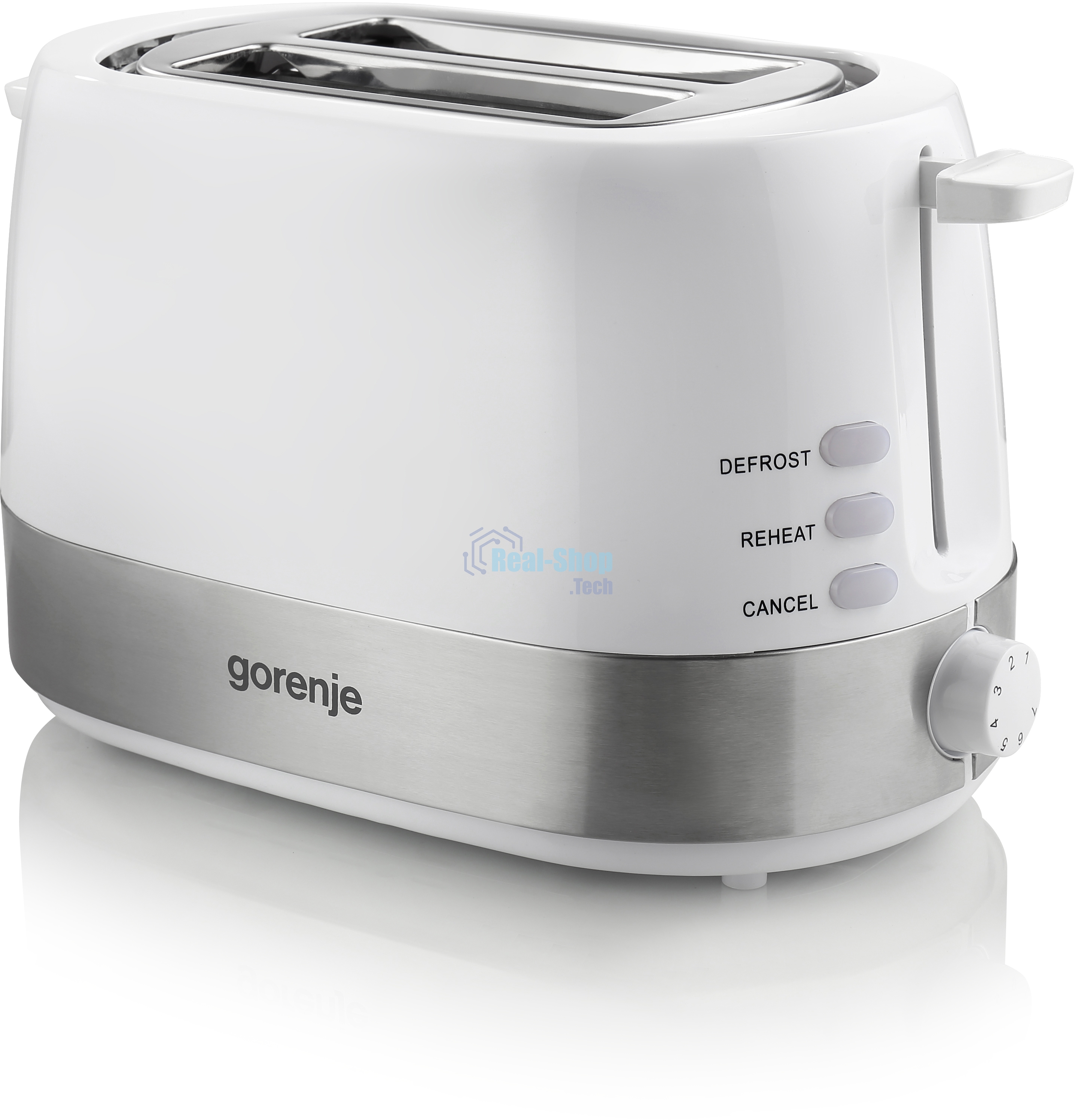Тостер Gorenje T850WE 720Вт белый