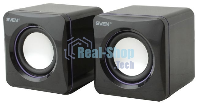 Акустическая система Sven 315 2.0 черный 5Вт