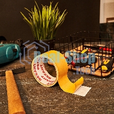 Двухсторонний скотч Rexant, полипропиленовая основа, 48 мм, ролик 5 м