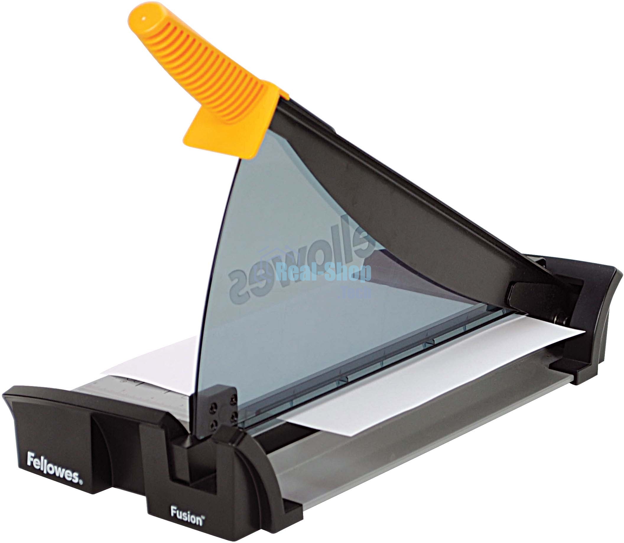 Резак сабельный Fellowes Fusion A4 (FS-54108) A4/10лист./320мм/ручн.прижим/защитный экран