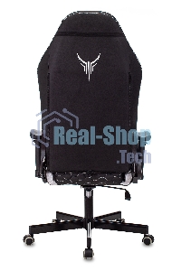 Кресло игровое Knight Neon черный/серебряный соты эко.кожа с подголов. крестовина металл