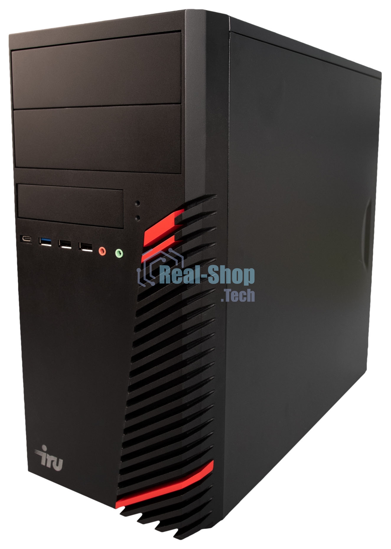 Компьютер IRU Corp 312 MT PG G6405 (4.1) 4Gb 4Tb+500Gb UHDG 610 Free DOS GbitEth 400W черный