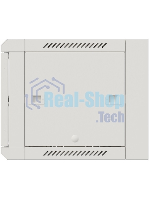 Шкаф коммутационный NTSS Премиум (NTSS-W9U6045GS-2) настенный 9U 600x450 мм пер. дв. стекл 60 кг серый IP20 сталь