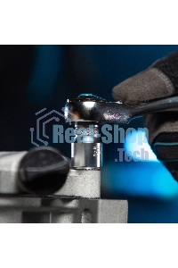 Набор торцевых головок Gross, трещотка 120 зубьев, 12 предметов, 1/4