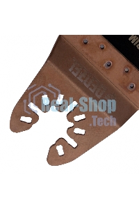 Насадка для МФИ Denzel режущая прямая, BiM, по металлу и дереву, 65 x 1,2 мм, мелкий зуб